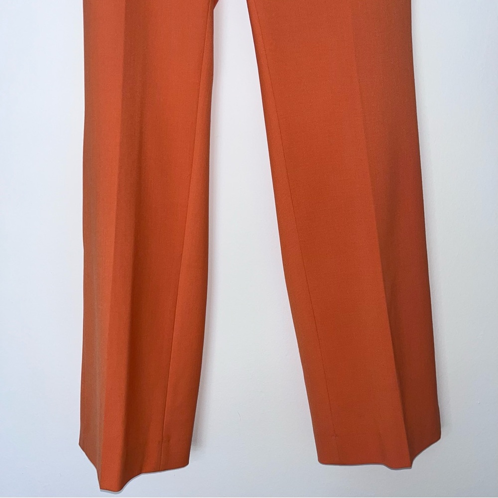 & Other Stories Trousers Size 6 Career Orange Office Workeear - Picture 5 of 10